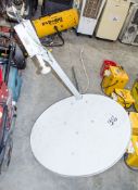 Two way internet receiver satellite dish CO