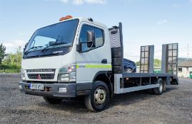 Mitsubishi Fuso Canter TC18 4899cc diesel 7.5 tonne beaver tail plant lorry Bed size 19ft 6in x