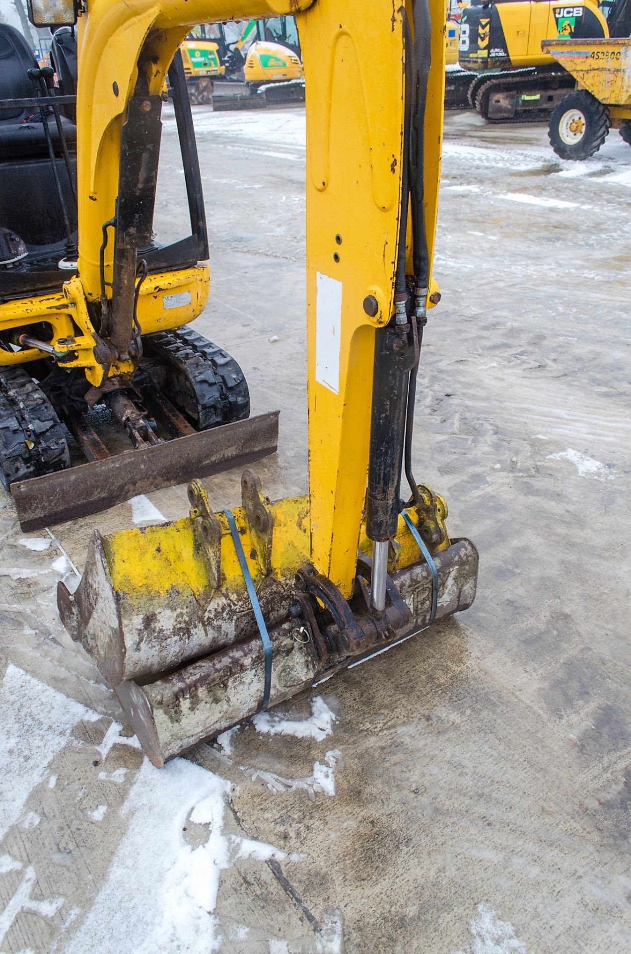 JCB 8014 1.5 tonne rubber tracked mini excavator Year: 2012 S/N: 1627370 Recorded Hours: Not - Image 14 of 20