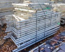 Pallet of 23 Eiger 500 aluminium scaffold tower end frames ** as photographed **