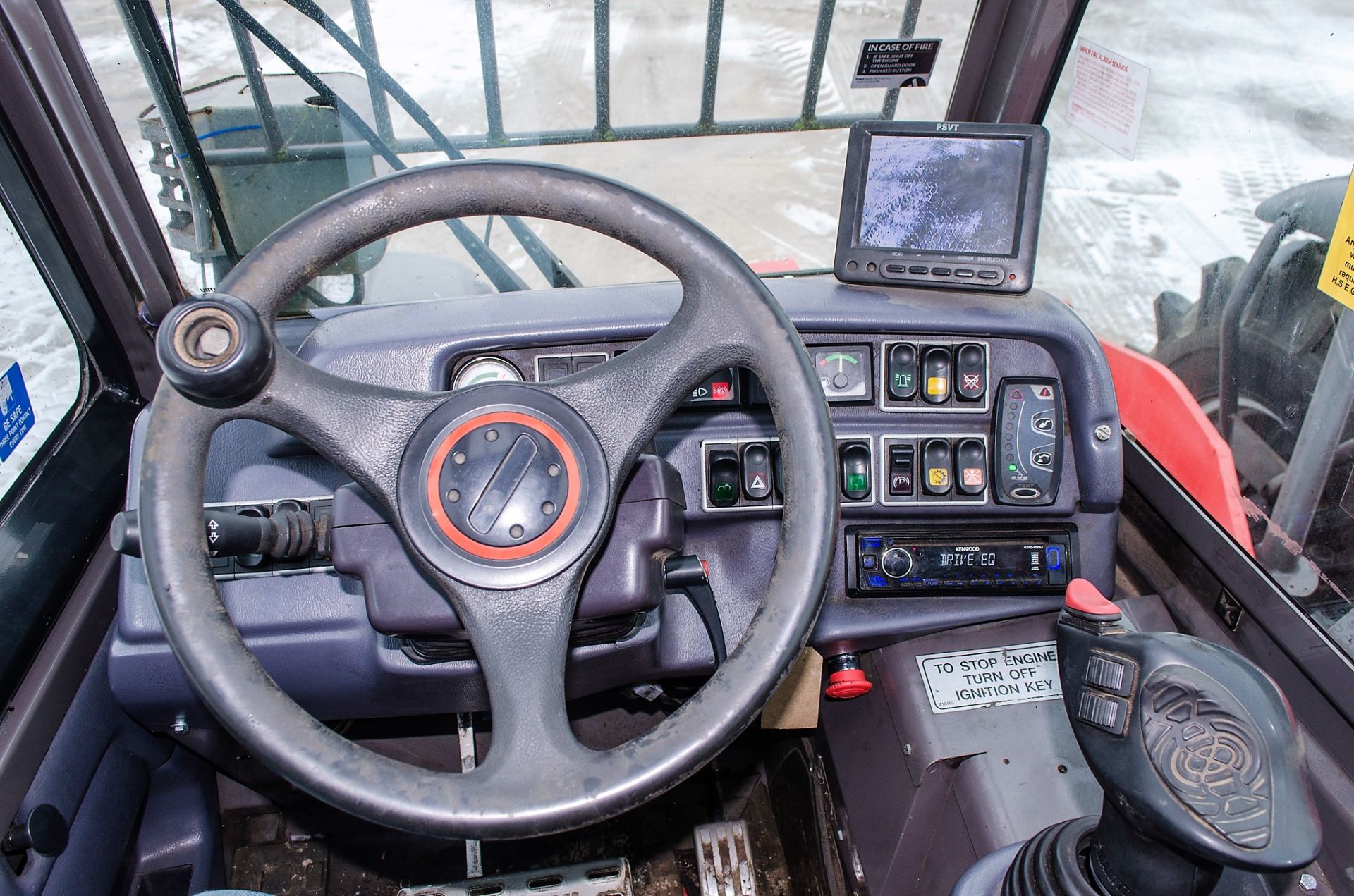 Manitou MLT 845-120 LSU Turbo 8 metre telescopic handler Year: 2012 S/N: 176104425795 Recorded - Image 20 of 21