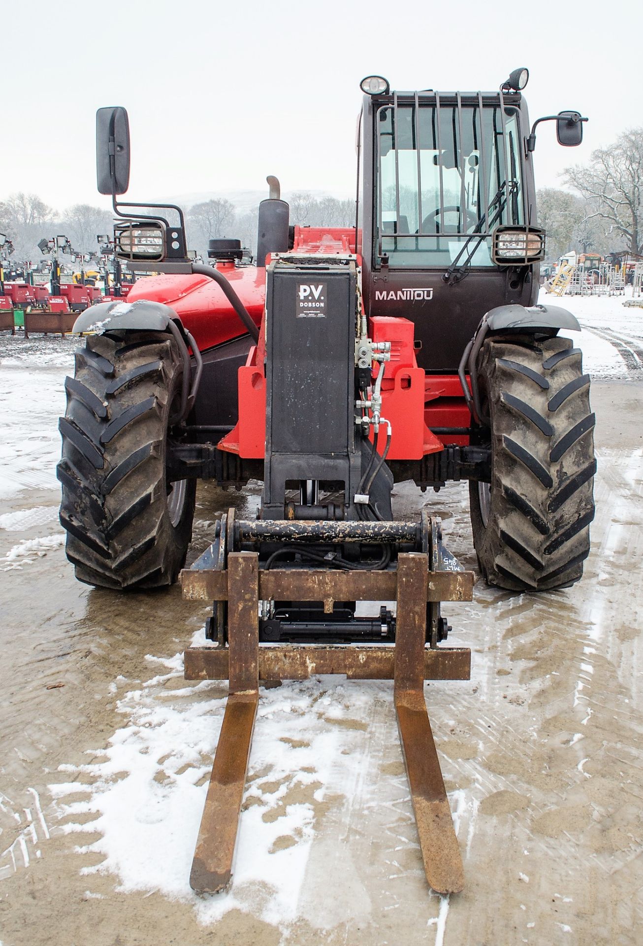 Manitou MLT 845-120 LSU Turbo 8 metre telescopic handler Year: 2012 S/N: 176104425795 Recorded - Image 5 of 21