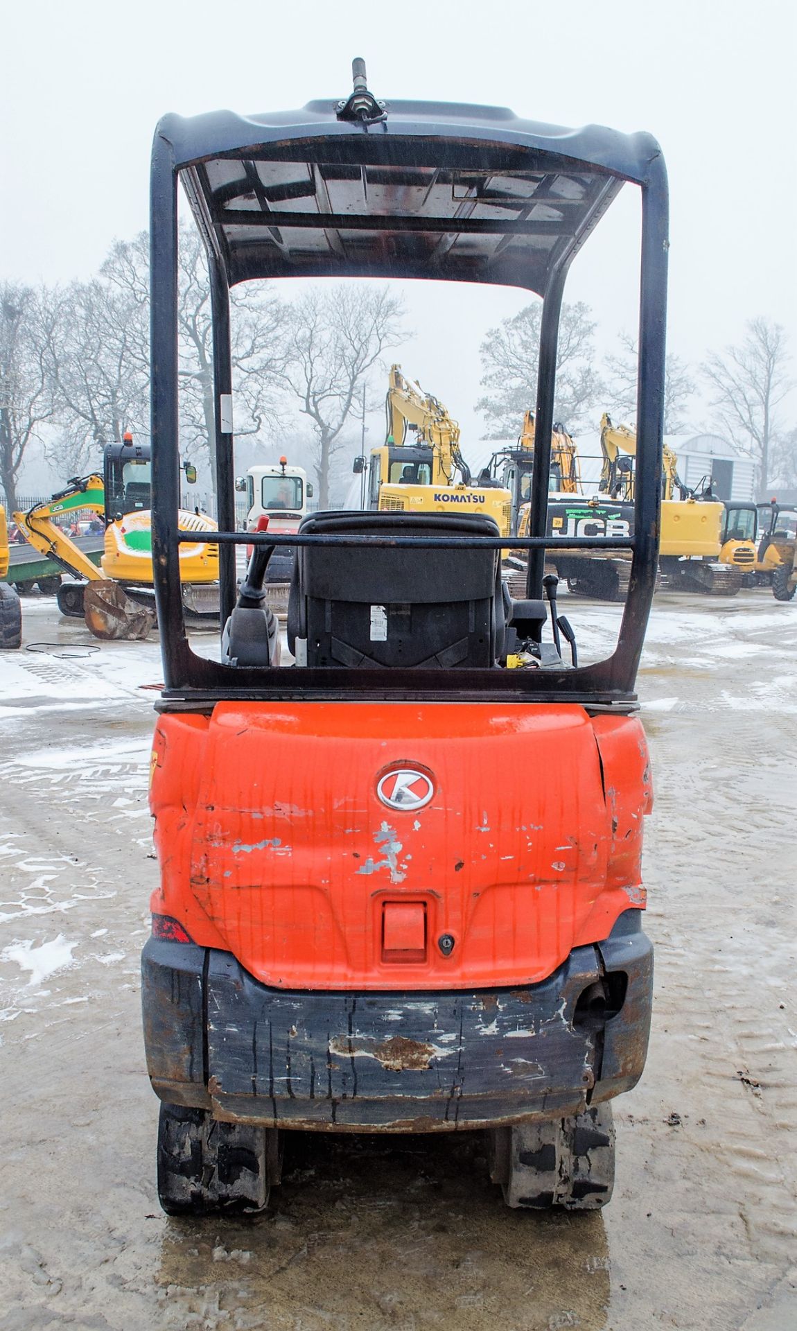 Kubota KX15-4 1.5 tonne rubber tracked mini excavator Year: 2015 S/N: 58748 Recorded Hours: 2210 - Image 6 of 20