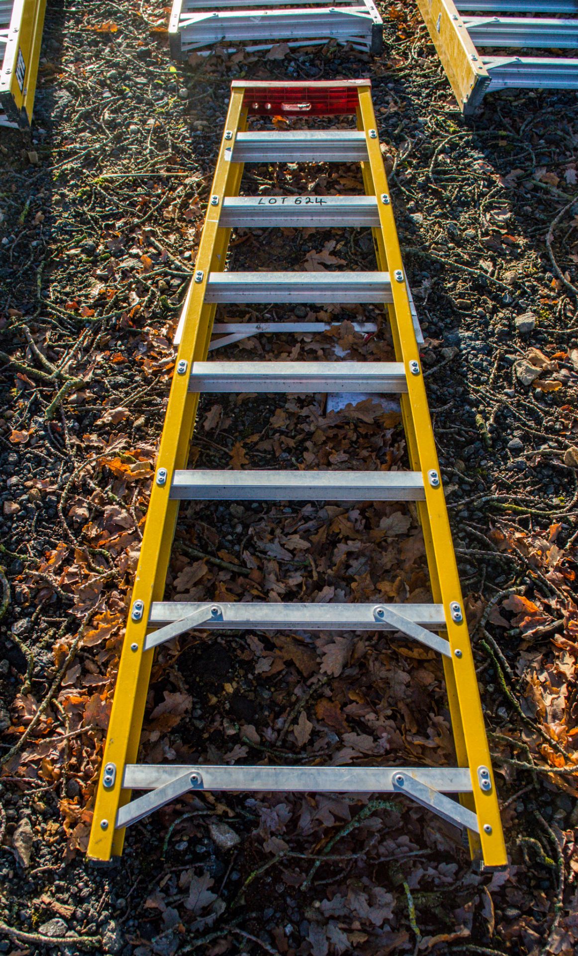 8 tread aluminium step ladder 1901-LYT0652