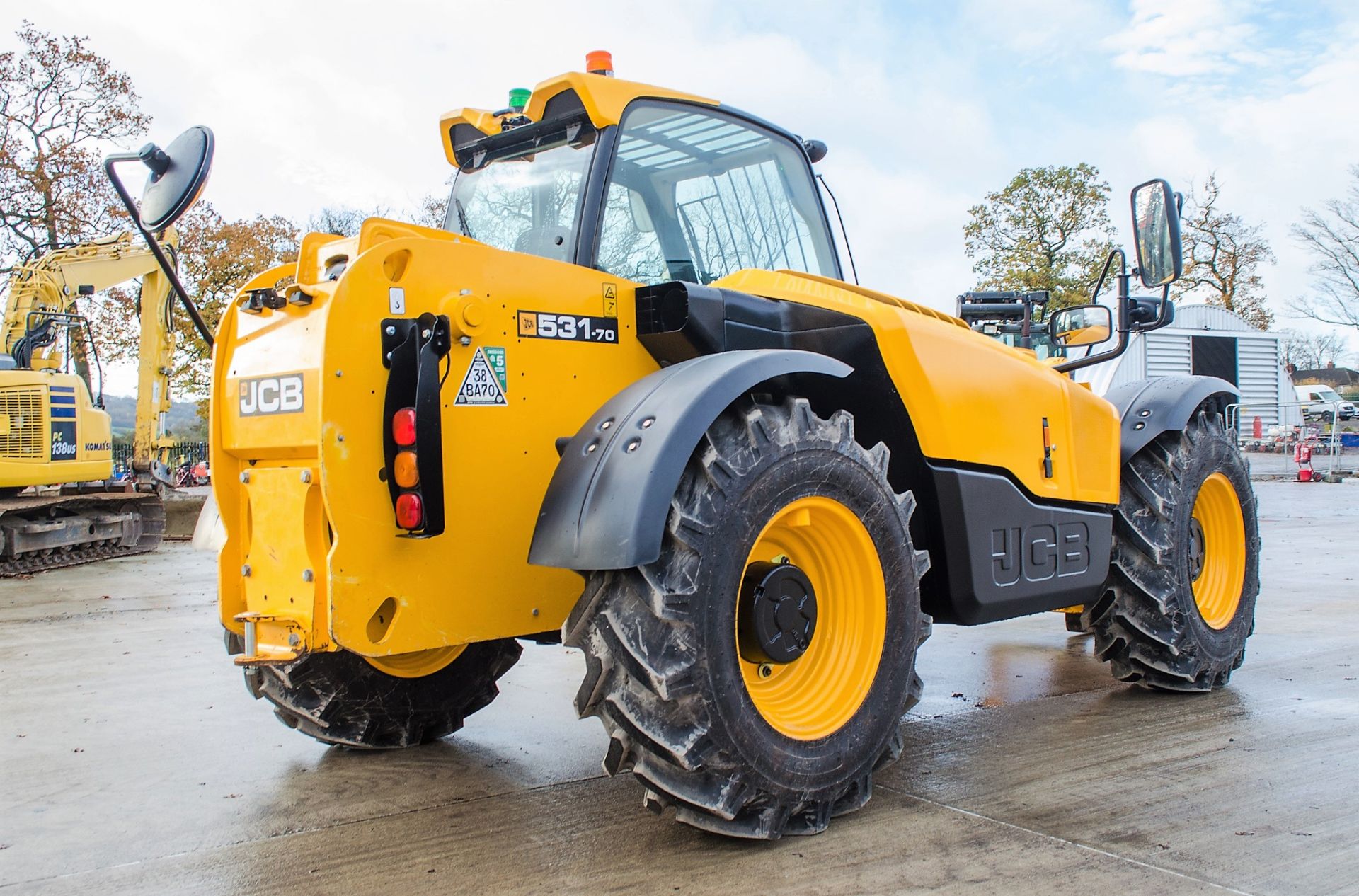 JCB 531-70 7 metre telescopic handler Year: 2021 S/N: 3007085 Recorded Hours: 869 c/w joystick - Image 3 of 23