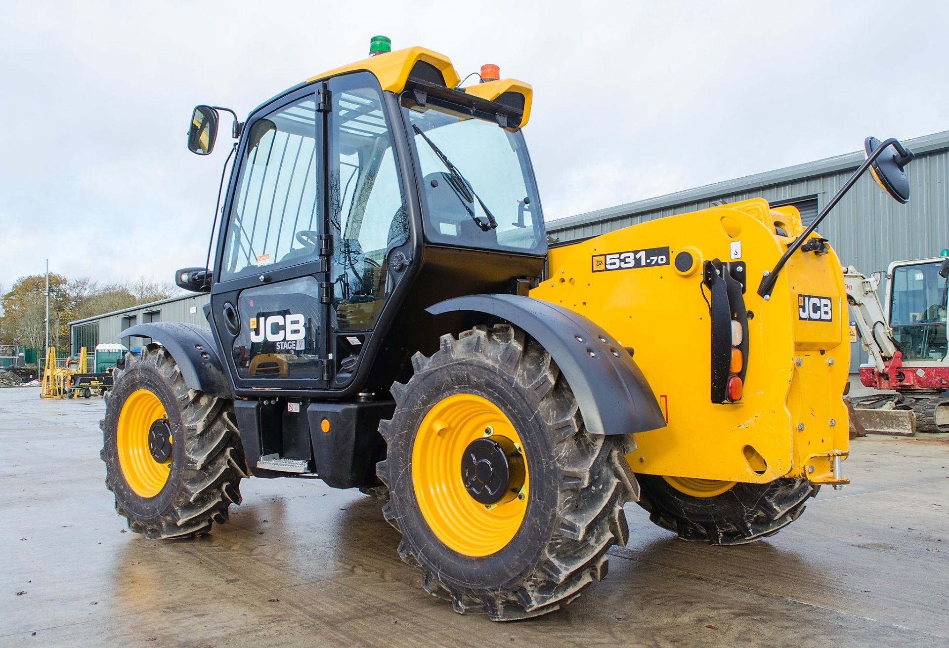 JCB 531-70 7 metre telescopic handler Year: 2021 S/N: 3007085 Recorded Hours: 869 c/w joystick - Image 4 of 23