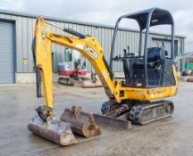 JCB 8014 CTS 1.5 tonne rubber tracked mini excavator Year: 2015 S/N: 2070994 Recorded Hours: 1325