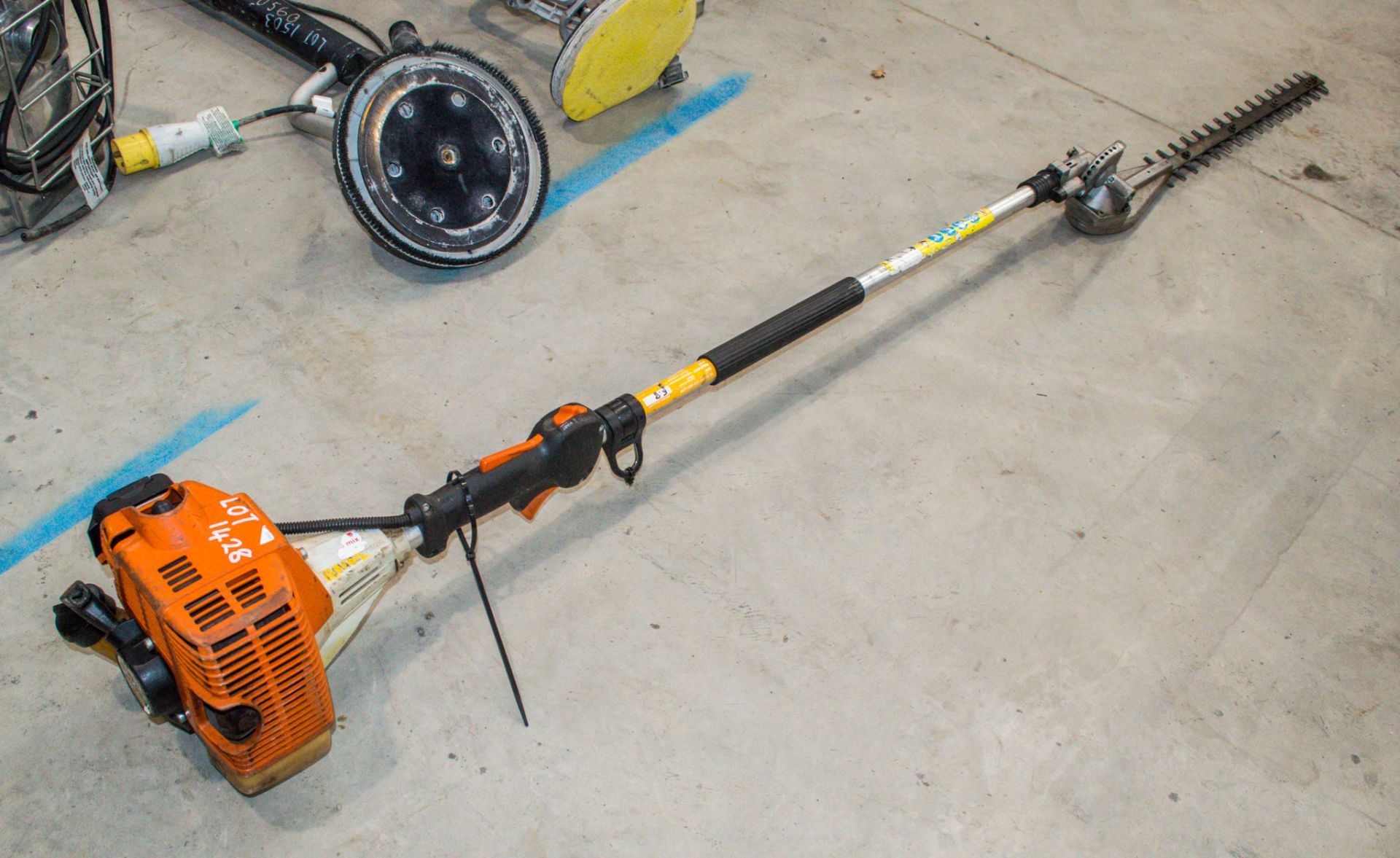 Stihl HL-75K petrol driven long reach hedge cutter 21600224