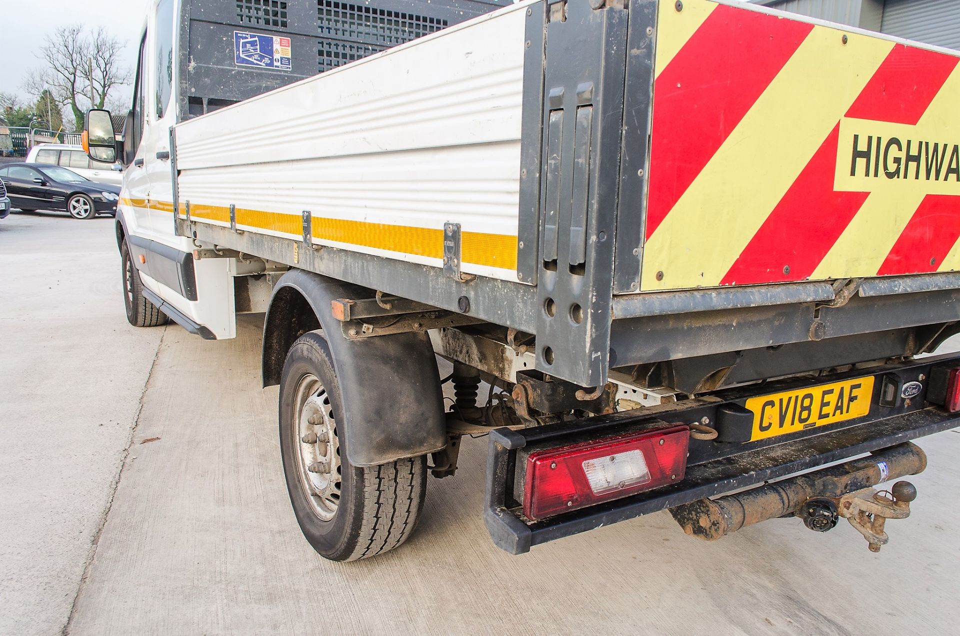 Ford Transit 350 TDCI 130 L3 LWB double cab tipper van Registration Number: CV18 EAF Date of - Image 11 of 27