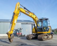 JCB JS130LC 13 tonne steel tracked excavator Year: 2014