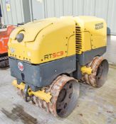 Wacker Neuson RTSC3 diesel driven remote control trench roller Year: 2016 S/N 24311792 Recorded