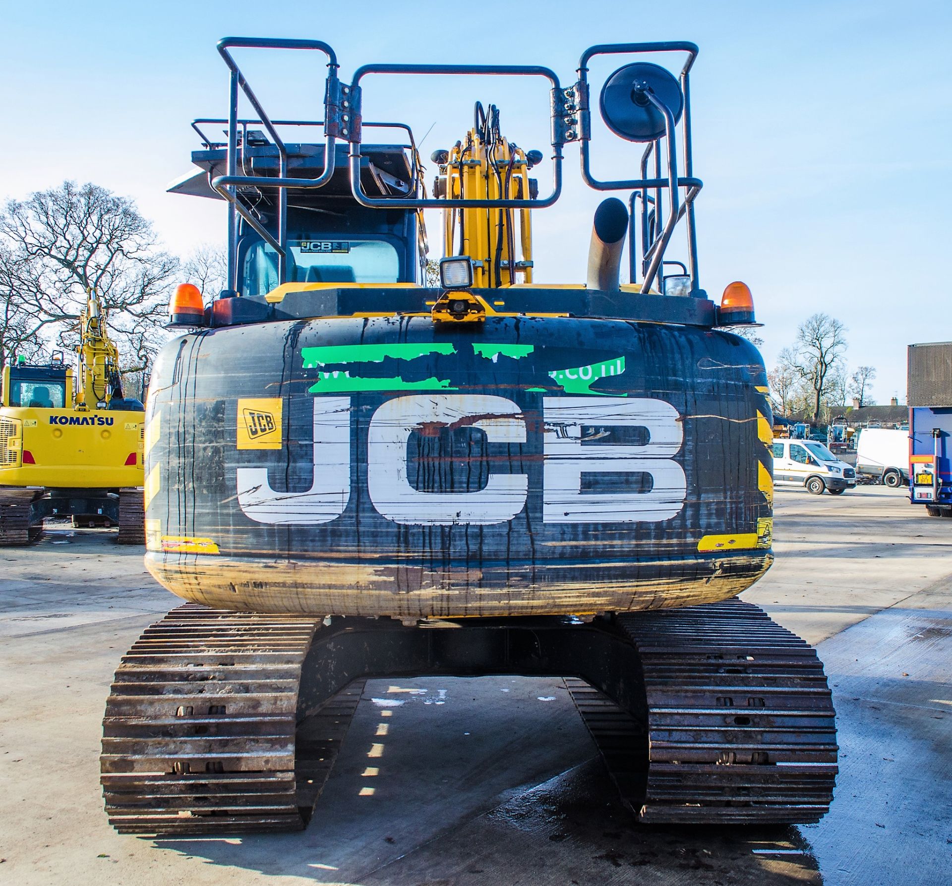 JCB JS130LC 13 tonne steel tracked excavator Year: 2014 - Image 6 of 28