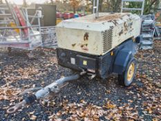 Ingersoll Rand 7/41 diesel driven fast tow air compressor Year: 2002 Recorded hours: 1643 S/N: