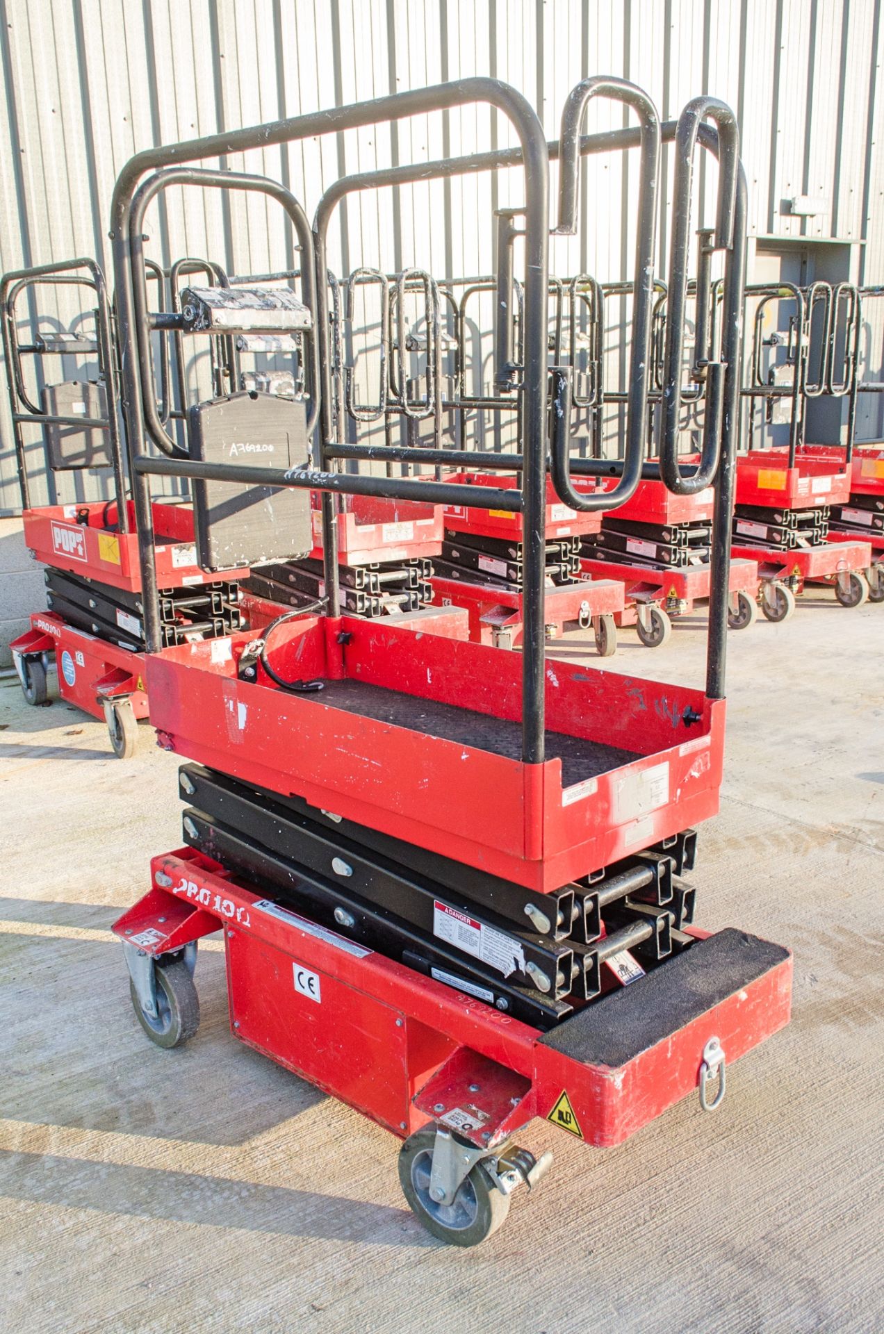 Pop Up Pro 10 battery electric push around scissor lift A769200 - Image 2 of 4