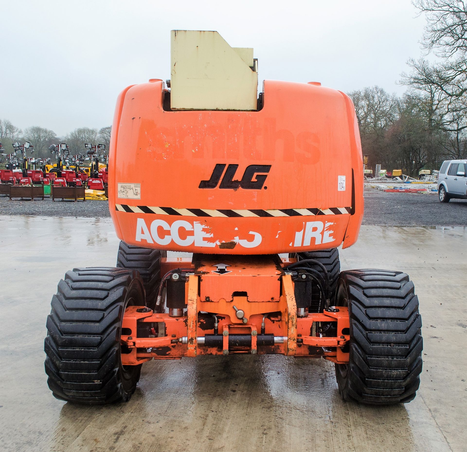 JLG 450AJ Series II 45 foot diesel driven 4wd boom lift Year: 2007 S/N: 130005069 Recorded hours: - Image 6 of 15