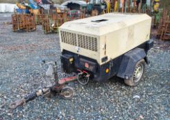 Doosan 726E diesel driven fast tow mobile air compressor/generator Year: 2012 S/N: 109808 Recorded