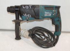 Makita HR2630 110v SDS rotary hammer drill 1612-0658