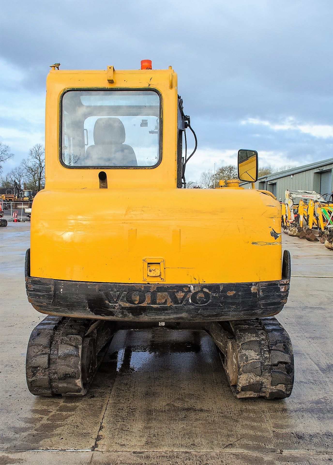 Volvo EC55B 5.5 tonne rubber tracked midi excavator Year: 2007 S/N: 35792 Recorded Hours: 6716 - Image 6 of 21