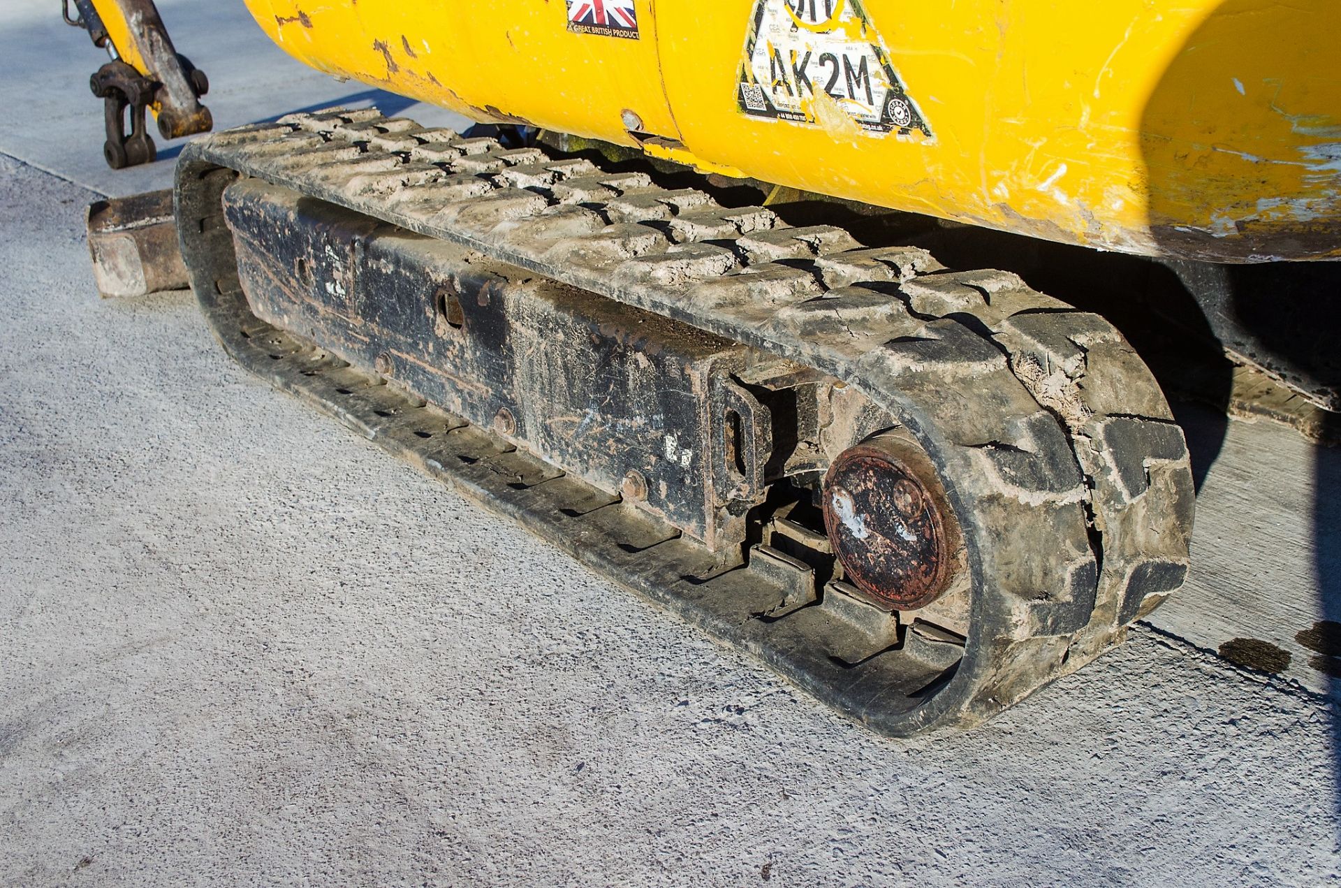 JCB 8016 1.5 tonne rubber tracked mini excavator Year: 2014 S/N: 2071597 Recorded Hours: 2148 - Image 10 of 19