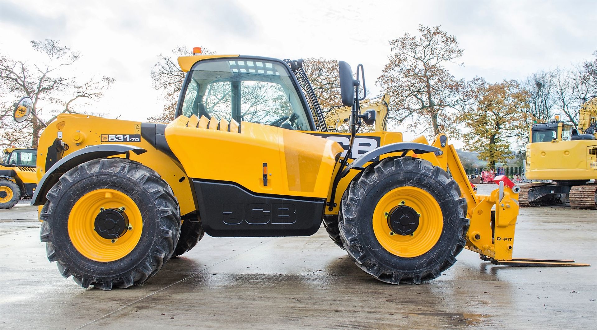 JCB 531-70 7 metre telescopic handler Year: 2021 S/N: 3007085 Recorded Hours: 869 c/w joystick - Image 8 of 23