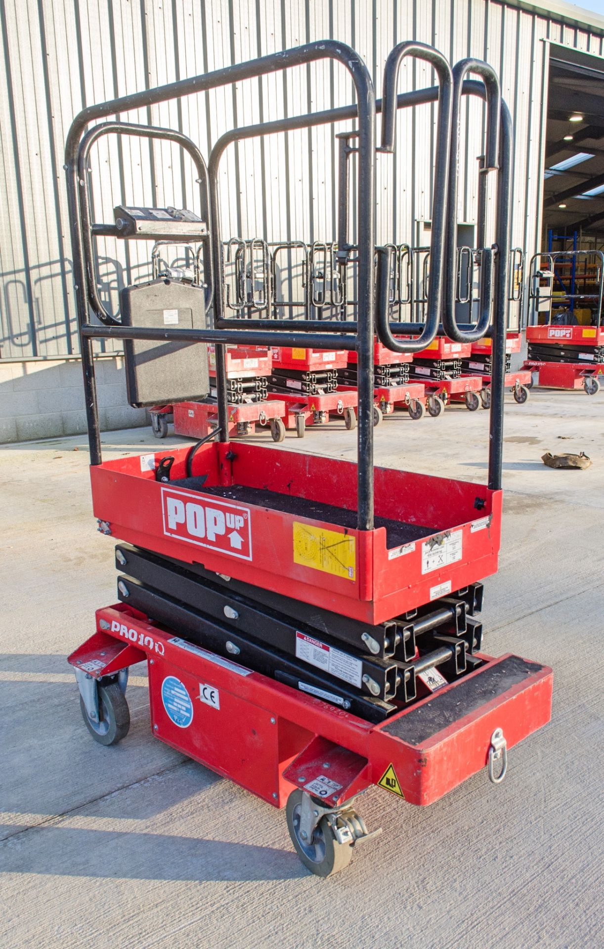 Pop Up Pro 10 battery electric push around scissor lift A769204 - Image 2 of 6
