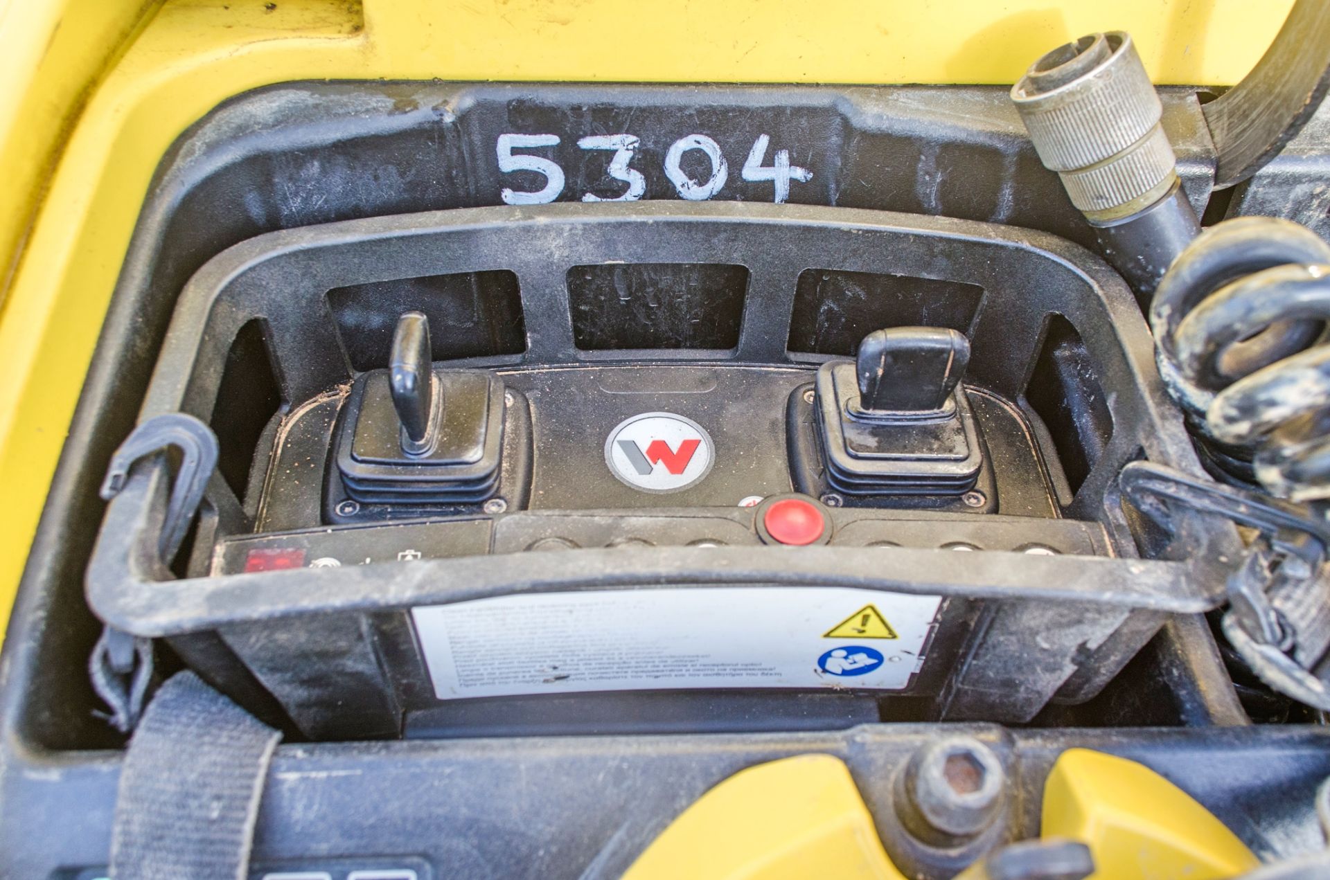 Wacker Neuson RTSC3 diesel driven remote control trench roller Year: 2016 S/N 24311792 Recorded - Image 8 of 10