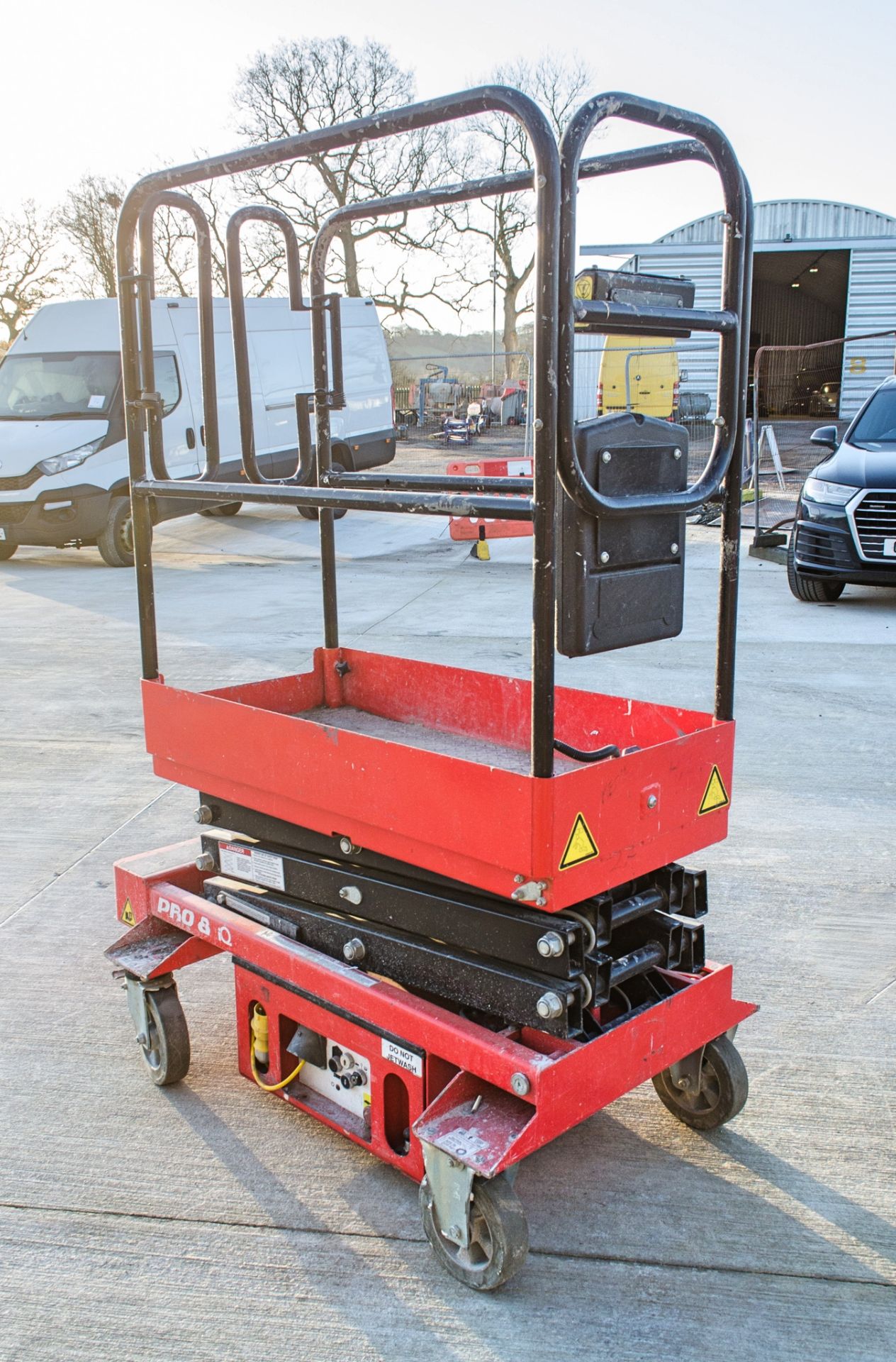 Pop Up Pro 8 battery electric push around scissor lift A740390