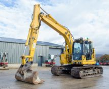 Komatsu PC138US 13 tonne steel tracked excavator Year: 2017 S/N: F50393 Recorded Hours: 3961 3rd