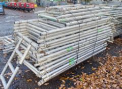 Pallet of 22 Boss aluminium scaffold tower end frames