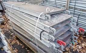 Pallet of 10 1.8 metre aluminium scaffold tower staging boards