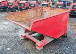 Fork lift tipping skip