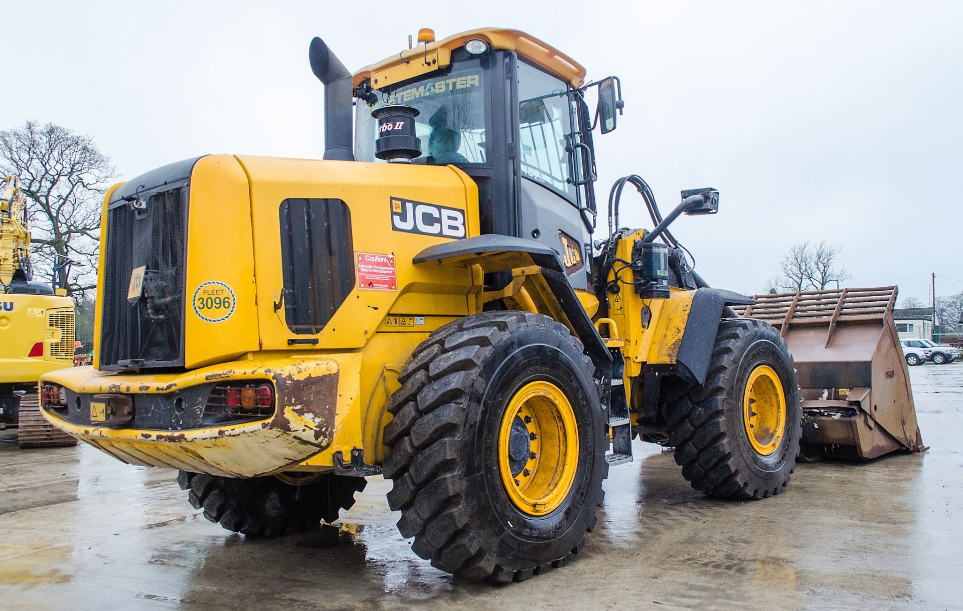JCB 437 HT Wastemaster wheel loader Year: 2014 S/N: 2313096 Recorded Hours: 9841 c/w air - Image 3 of 24
