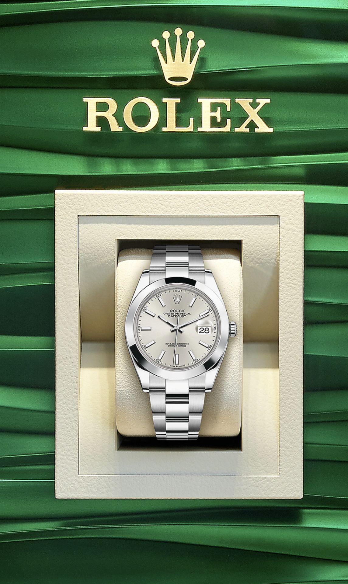 **ON SALE**Rolex Oyster Perpetual Date-Just 41mm ** 2020 ** UnWorn ** Silver Dial - Oyster Steel -