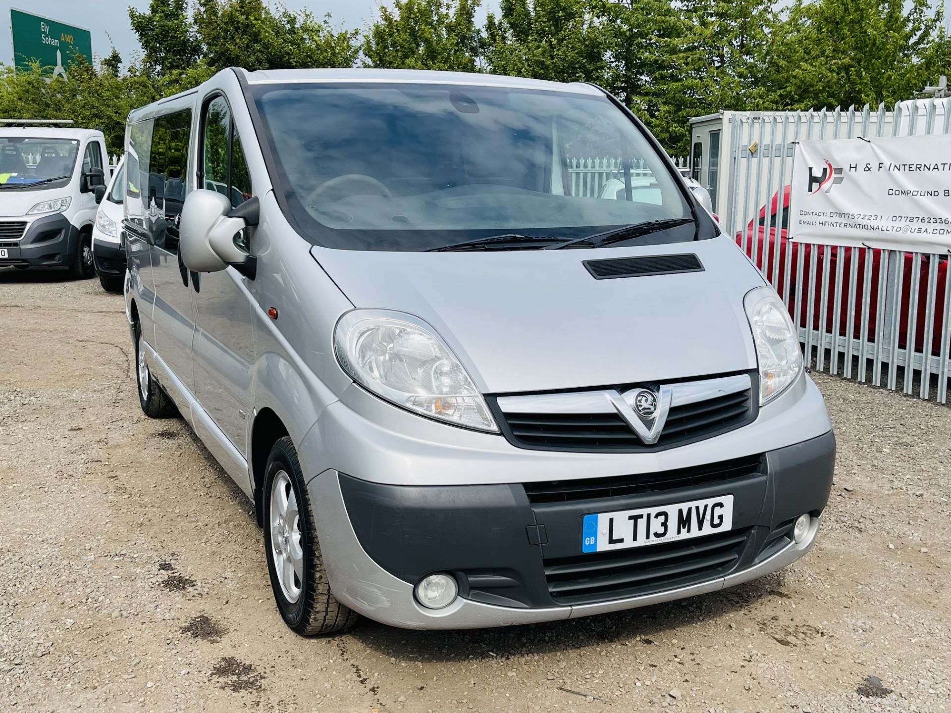 Vauxhall Vivaro 2.0 CDTI 2900 L3 H1 2013 '13 Reg' Sportive ** Crew-Van** - Air Con '6 Seats' Silver - Image 3 of 23