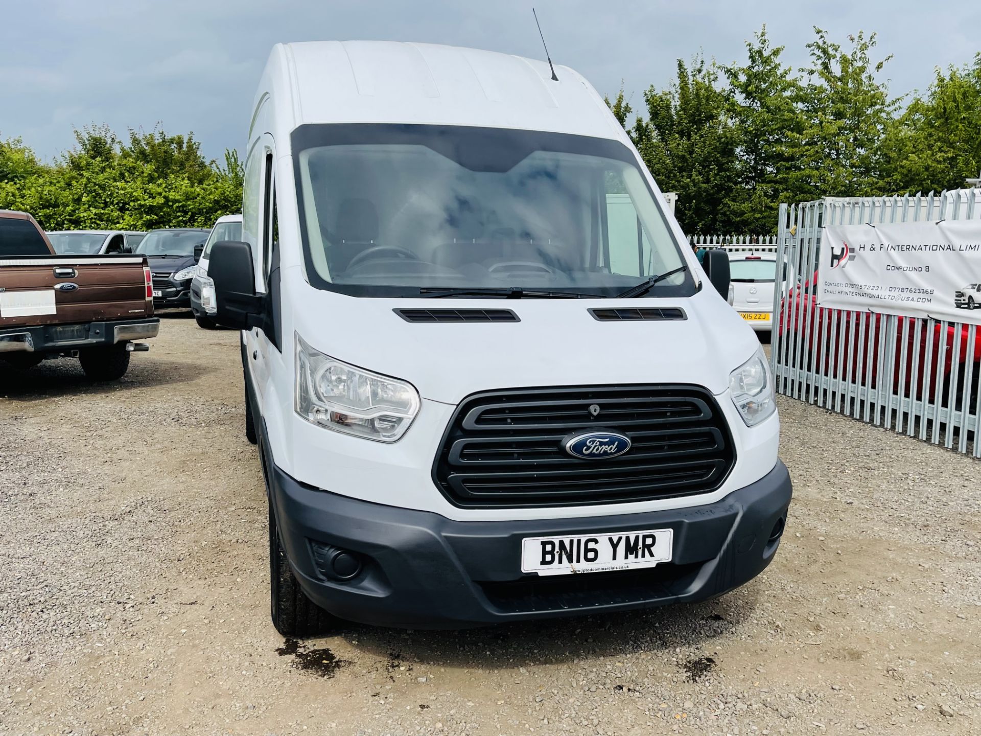 ** ON SALE **Ford Transit 2.2 TDCI 125 T350 L3 H3 2016 ' 16 Reg ' - Elec Pack - Commercial White - - Image 3 of 20