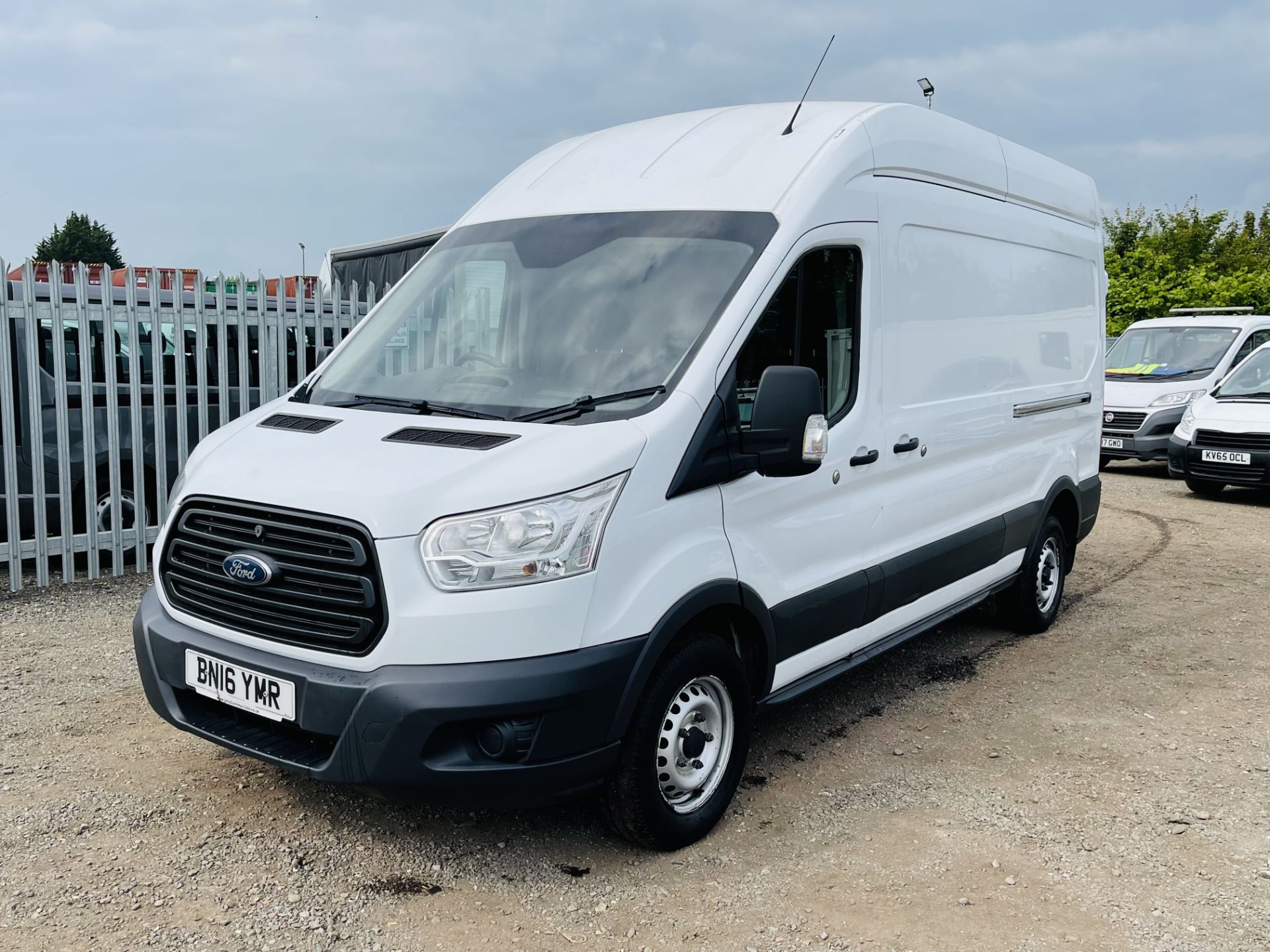 ** ON SALE **Ford Transit 2.2 TDCI 125 T350 L3 H3 2016 ' 16 Reg ' - Elec Pack - Commercial White - - Image 4 of 20