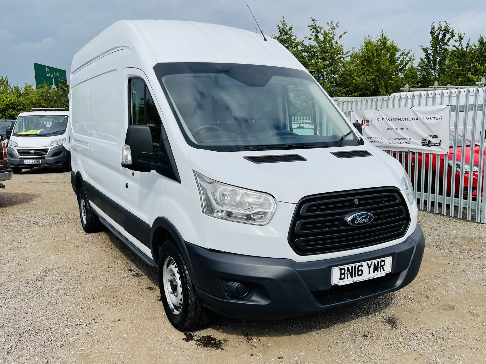 ** ON SALE **Ford Transit 2.2 TDCI 125 T350 L3 H3 2016 ' 16 Reg ' - Elec Pack - Commercial White - - Image 2 of 20