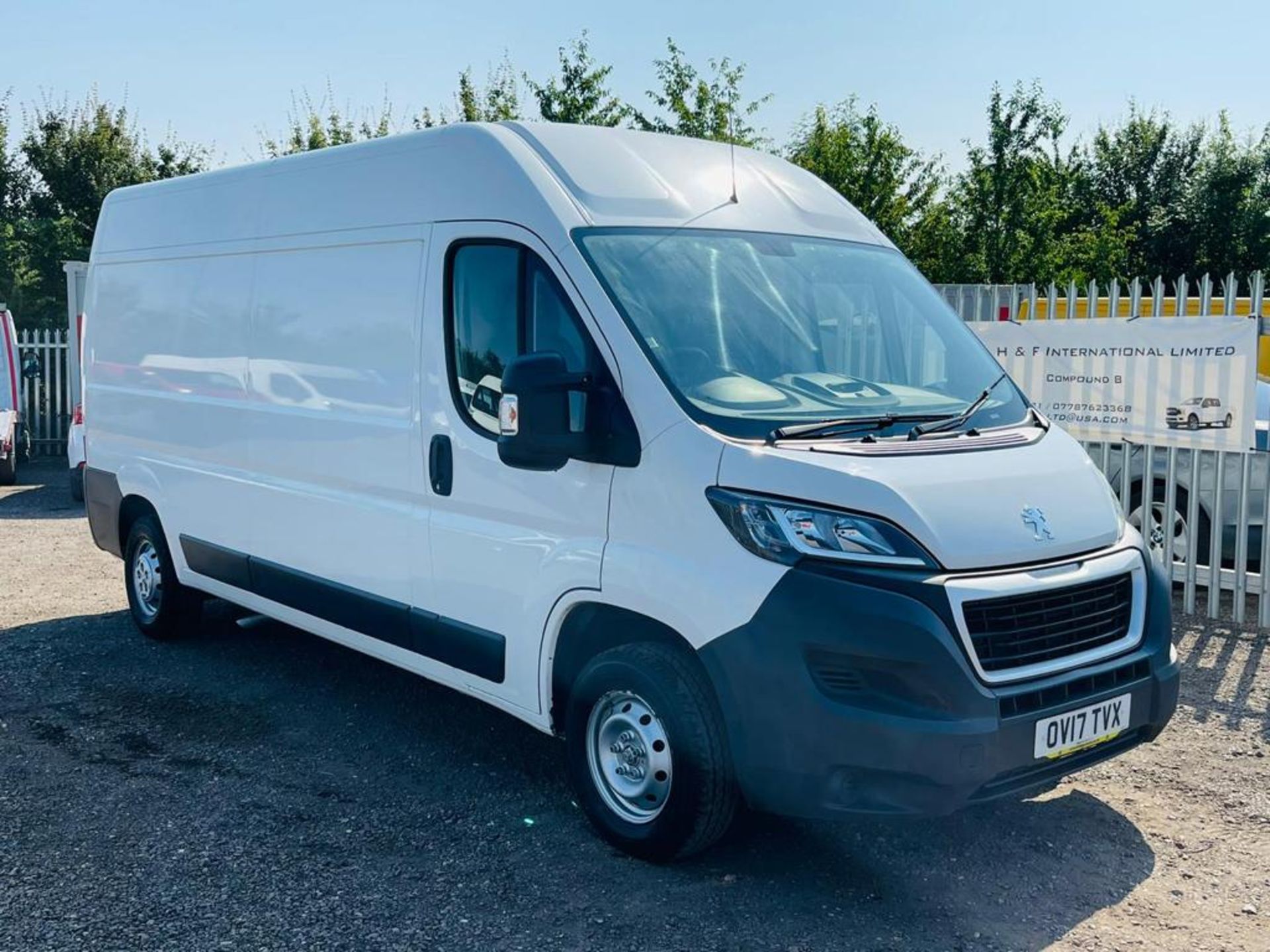 Peugeot Boxer 2.0 Blue-HDI L3 H2 2017 '17 Reg' Sat Nav - Air con - Elec Pack - Panel Van