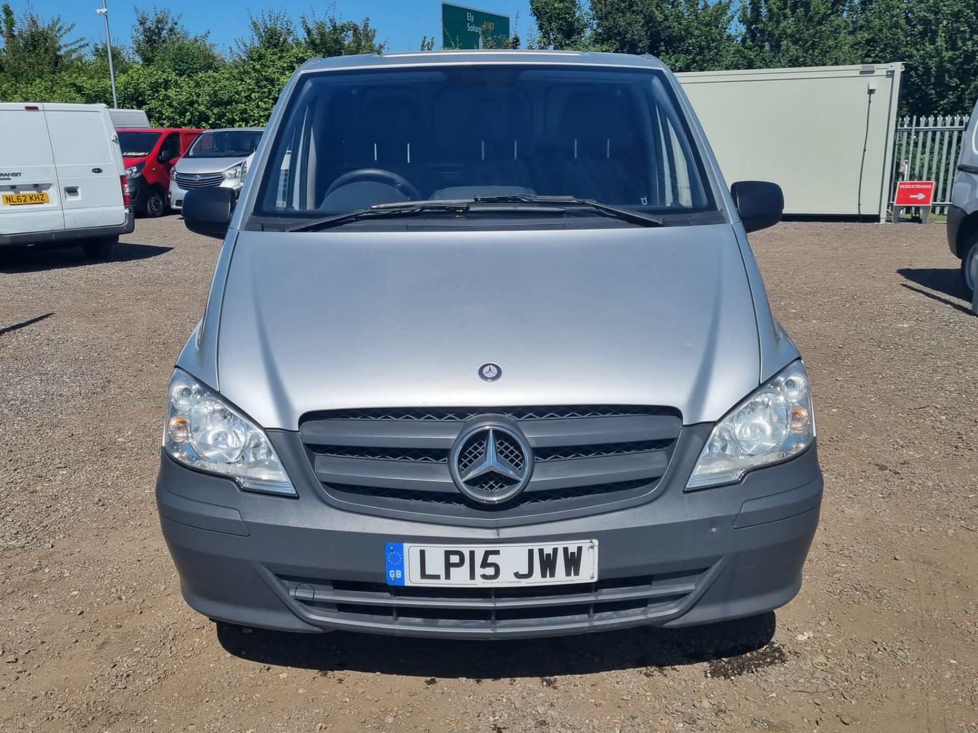 ** ON SALE **Mercedes-Benz 2.1 113 CDI Long 2015 '15 Reg' Air Con - Metallic Silver - Elec pack - Image 2 of 14