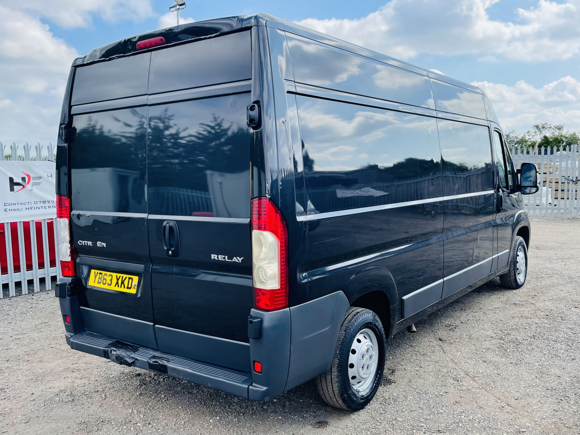 ** ON SALE **Citroen Relay 35 2.2 HDI L3 H2 2014 '63 Reg' Panel Van - Metallic Black - Elec Pack - Image 4 of 15