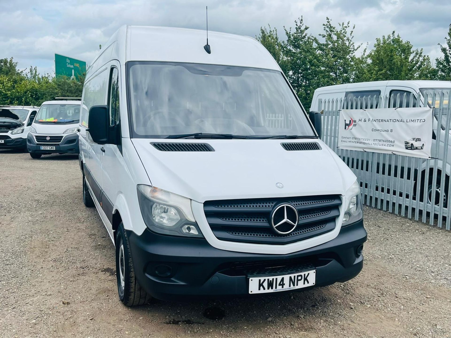 Mercedes-Benz Sprinter 2.1 313 CDI L3 H3 2014 '14 Reg' - 3 seats - Panel Van - No Vat Save 20% - Image 2 of 19