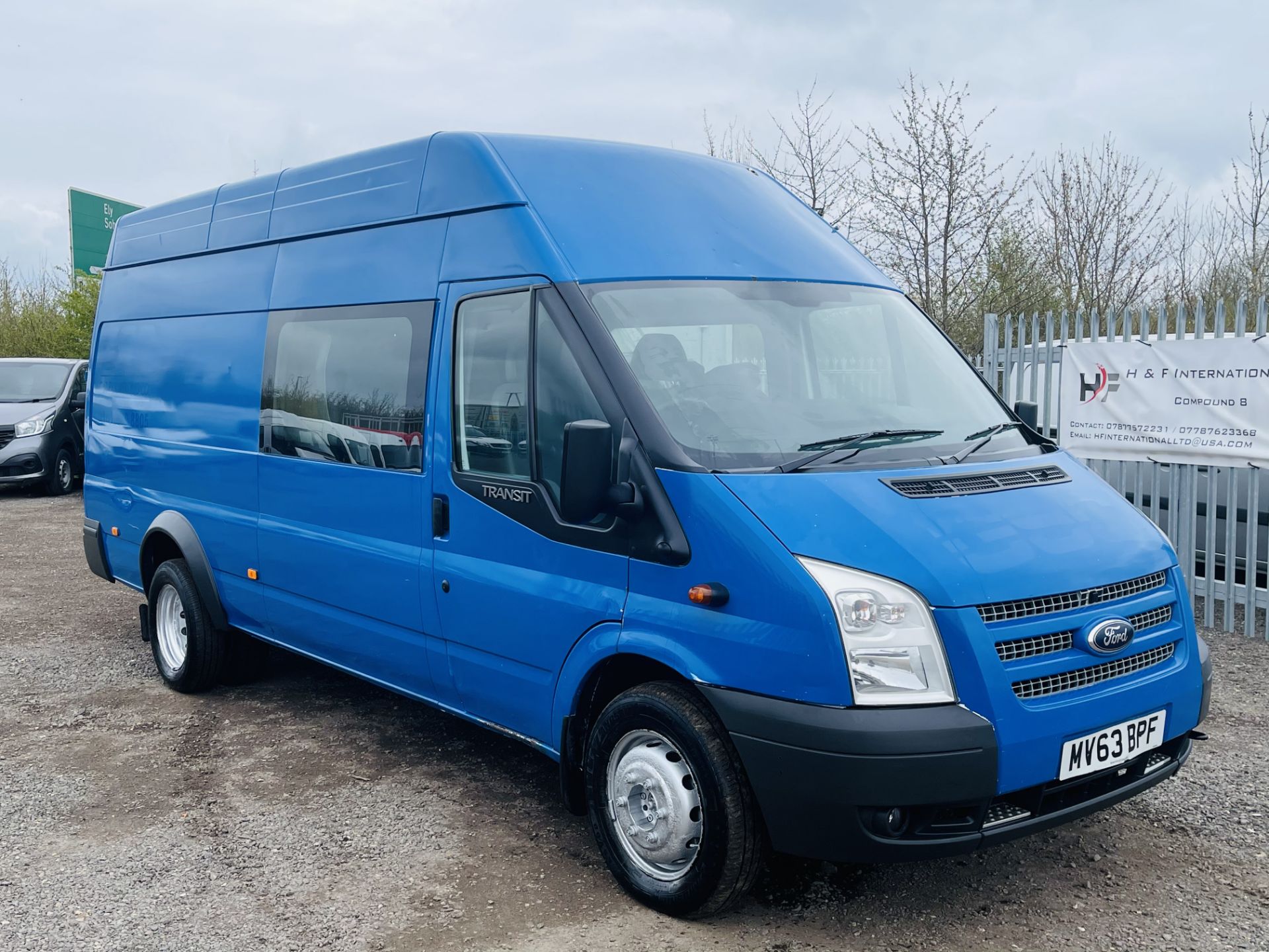 Ford Transit 2.2 TDCI T460 155 RWD 2013 Crew-van '63 Reg' L4 H3 - Twin Rear Axle ** NO RESERVE **