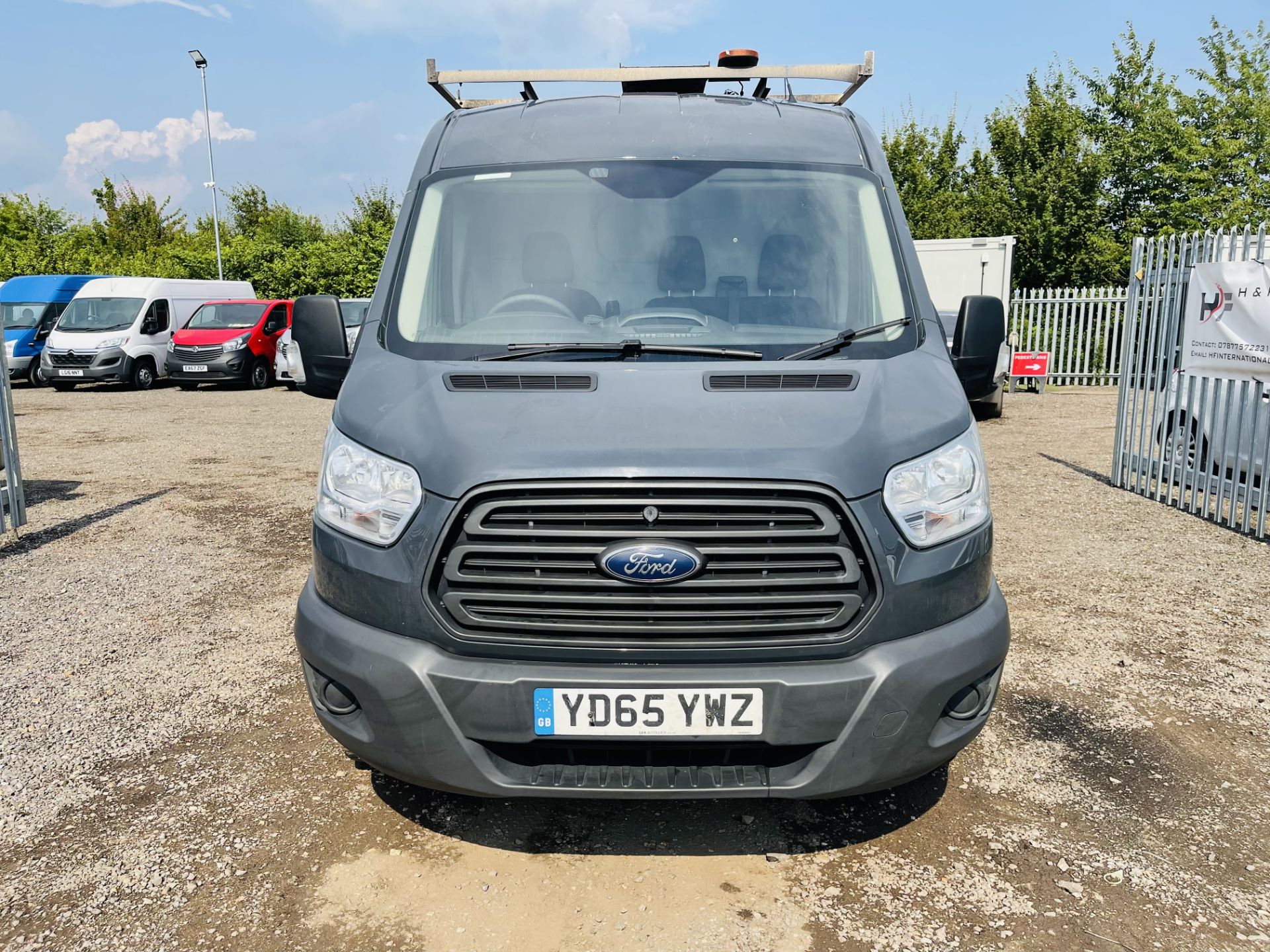 Ford Transit 2.2 TDCI 100 L3 H2 T350 2015 '65 Reg' - Panel Van - LCV - Grey - Image 2 of 14