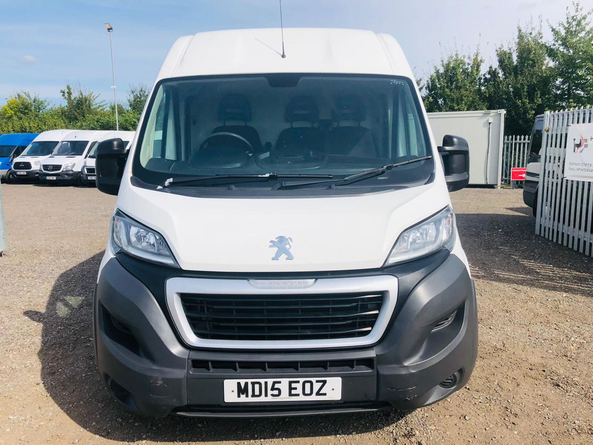 ** ON SALE ** Peugeot Boxer 2.2 HDI L3 H2 Professional 2015 '15 Reg' Sat nav - Air con - No vat - Image 2 of 16