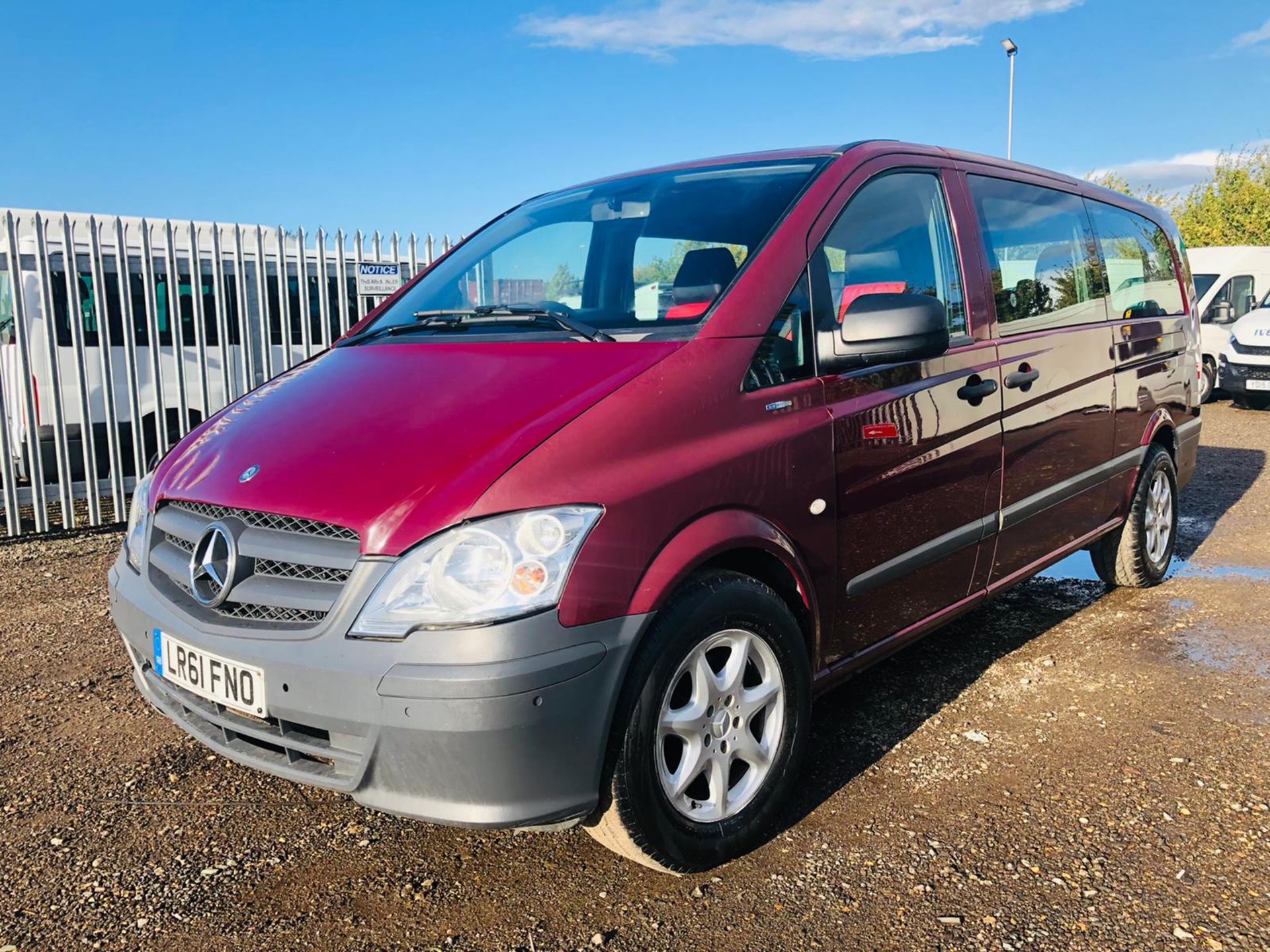 Mercedes Benz 2.1 113 CDI Vito Traveliner Automatic 2012 '61 Reg' 9 seats - Air con - No Vat - Image 4 of 29