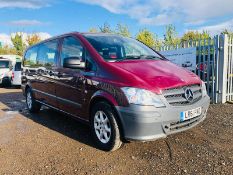 ** ON SALE **Mercedes Benz 2.1 113 CDI Vito Traveliner Blue Efficiency 2012 '61 Reg' 9 seats-Air con