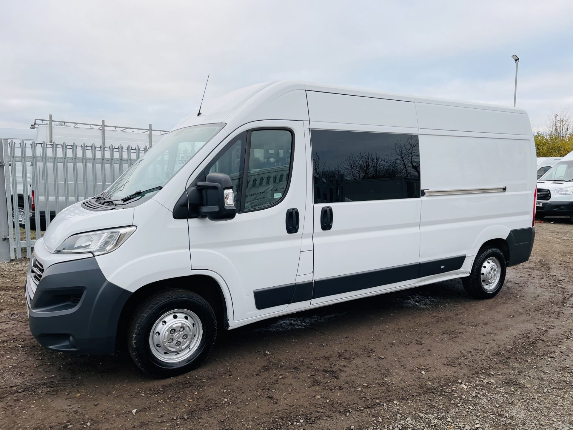 Fiat Ducato 2.3 MultiJet 35 L3 H2 2015 '15 Reg' Crew Van - 6 Seats - No Vat Save 20% - Image 6 of 23