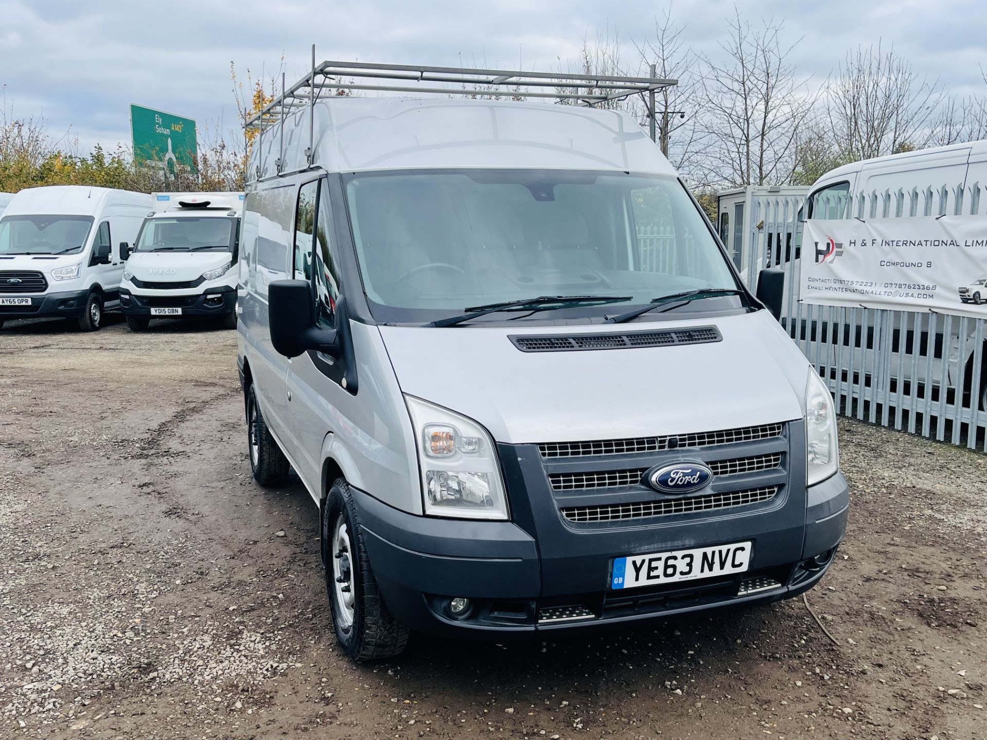 Ford Transit 2.2 TDCI L1 H3 2014 '63 Reg' A/C - Metallic Silver - No Vat Save 20% - Image 2 of 20