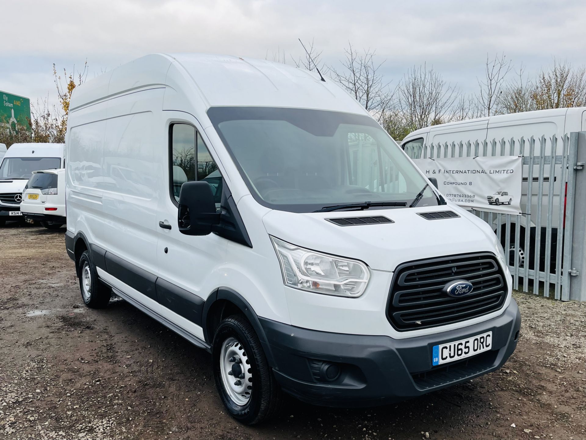 Ford Transit 2.2 TDCI T350 L3 H3 2015 '65 Reg' - Panel van - Long Wheel Base - Bluetooth Handsfree - Image 2 of 23