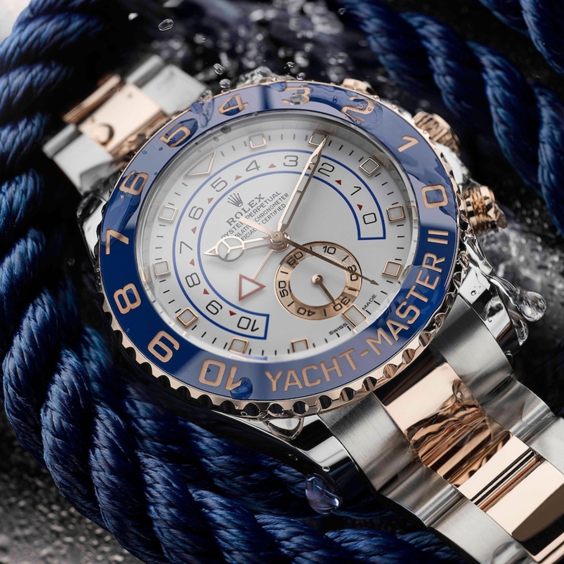 Rolex Yacht-Master II Oyster Perpetual - 2021 OysterSteel And Everrose Gold - Full Set - Image 3 of 4